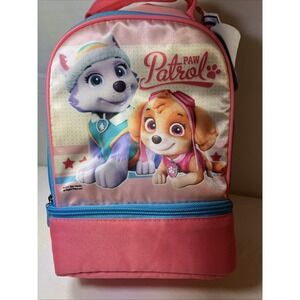 Thermos Insulated NWT Paw Patrol Skye & Everest  LunchBag No Water Bottle